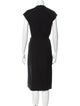 Vince V-Neck Midi Length Dress