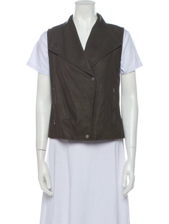 Vince Leather Vest