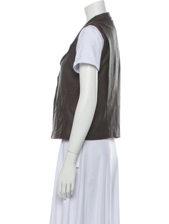 Vince Leather Vest