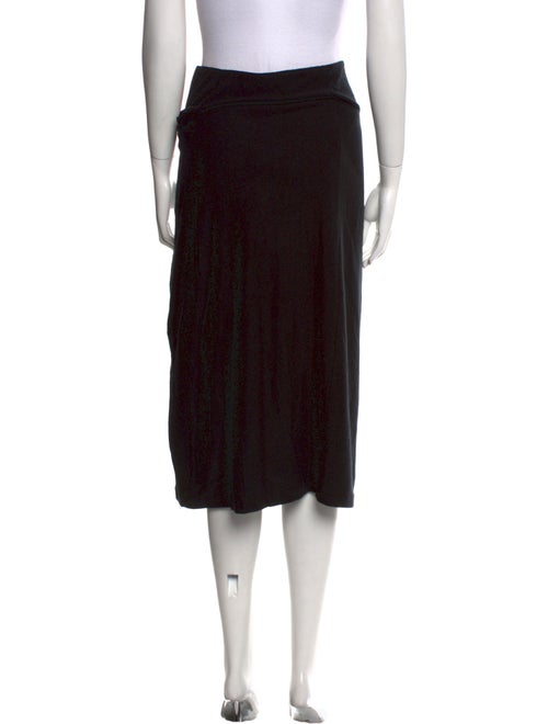 Vince Pleated Accents Knee-Length Skirt