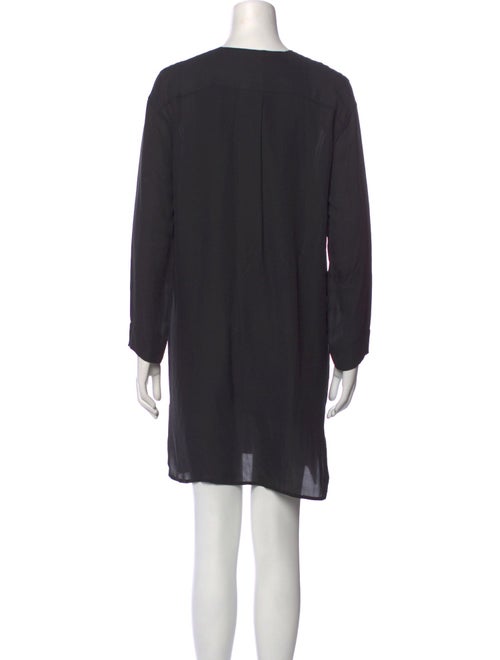 Vince V-Neck Mini Dress