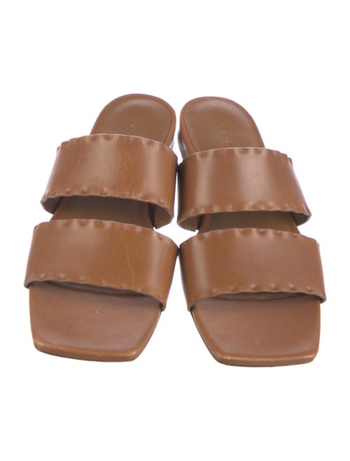 Vince Leather Slides