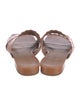 Vince Leather Slides