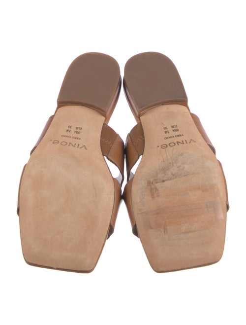 Vince Leather Slides