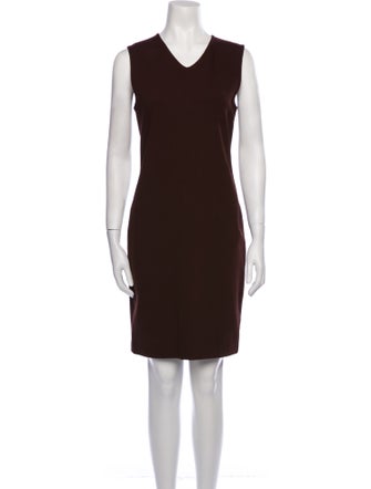 Vince V-Neck Mini Dress
