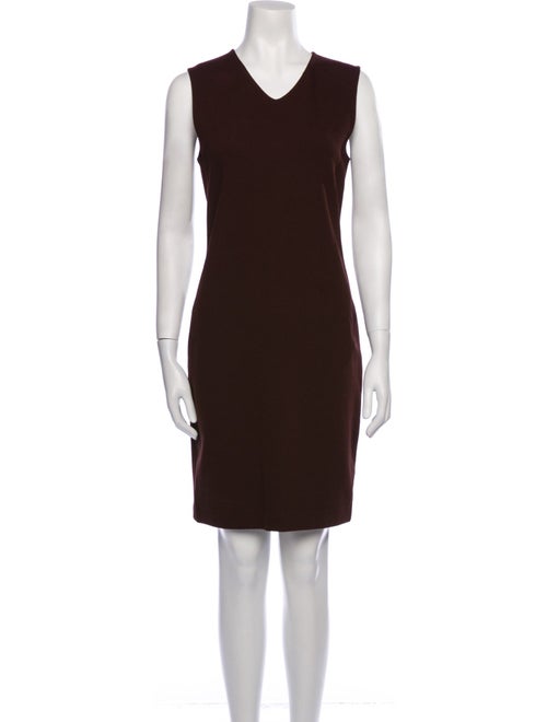 Vince V-Neck Mini Dress