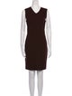 Vince V-Neck Mini Dress