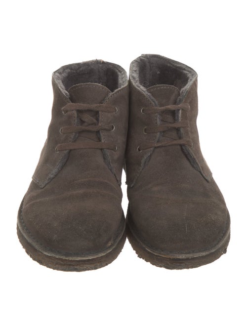 Vince Suede Lace-Up Boots