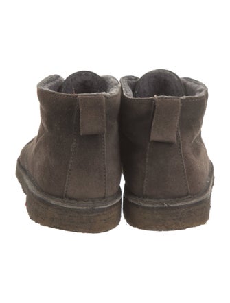 Vince Suede Lace-Up Boots