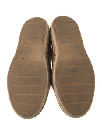Vince Leather Espadrilles
