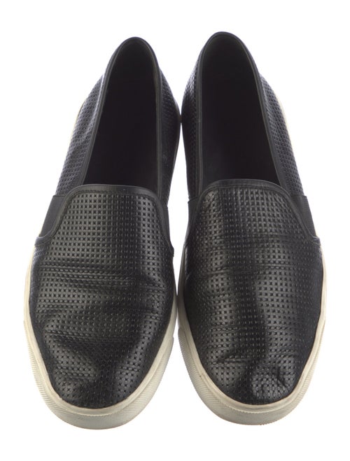 Vince Leather Printed Loafers