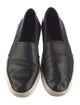 Vince Leather Printed Loafers