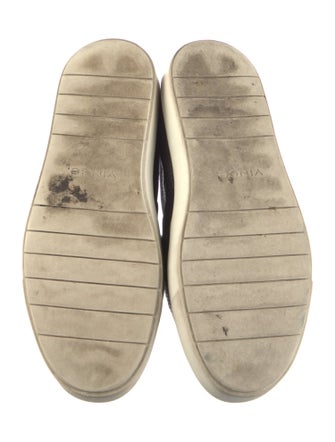 Vince Leather Printed Loafers