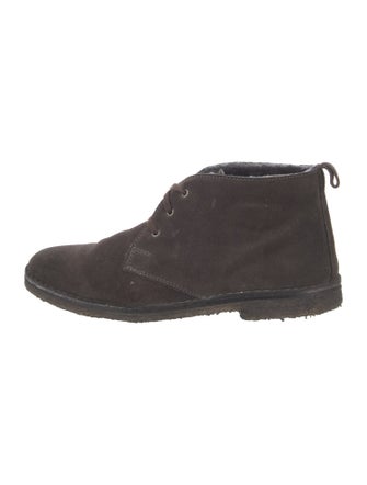 Vince Suede Lace-Up Boots