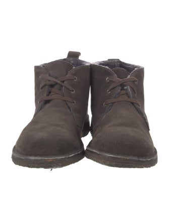 Vince Suede Lace-Up Boots