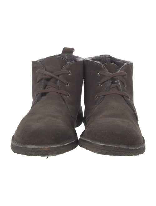 Vince Suede Lace-Up Boots
