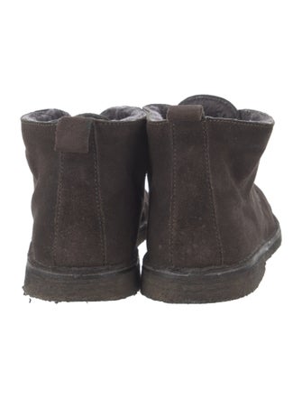 Vince Suede Lace-Up Boots