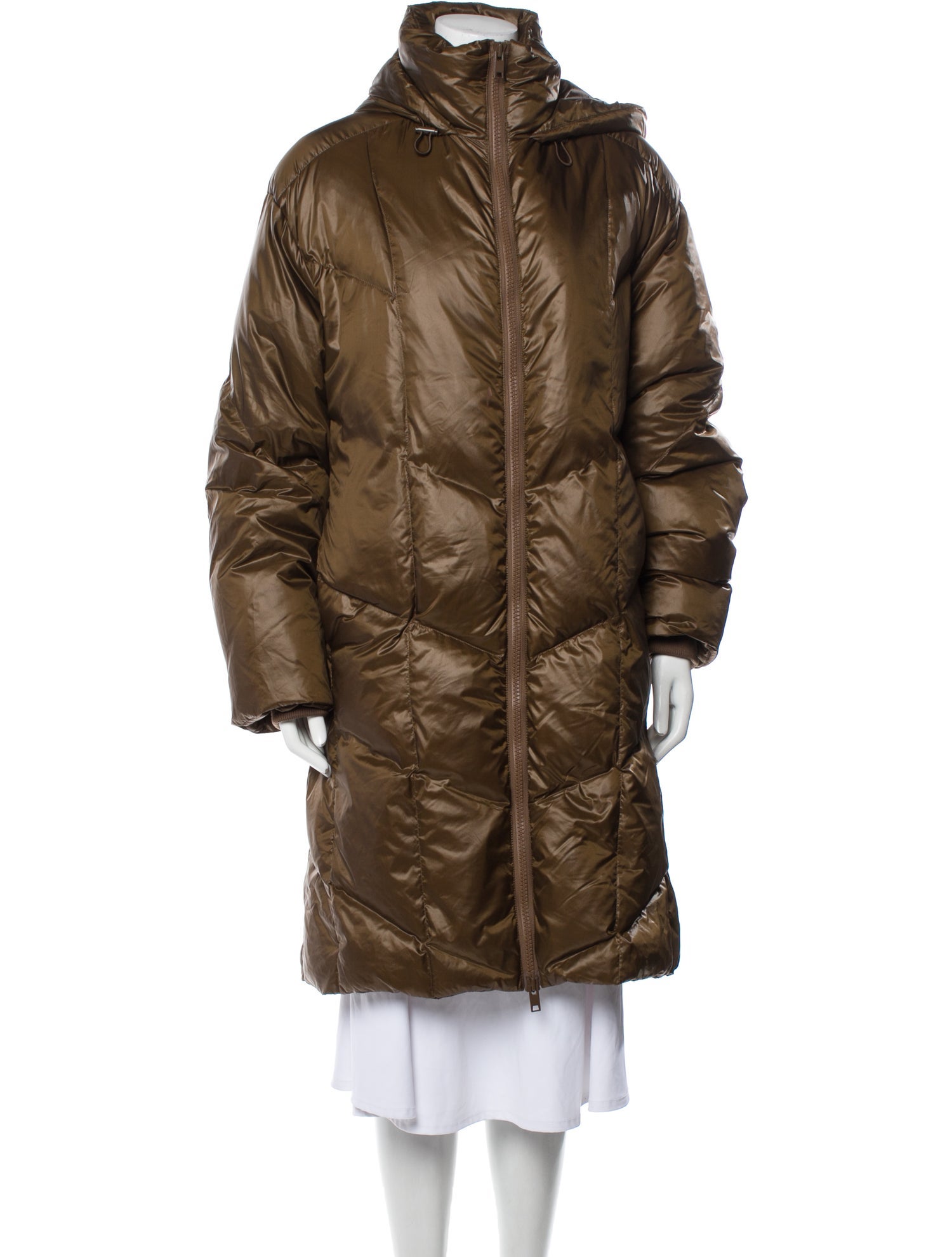 Versace Sport Down Coat - Brown Coats, Clothing - WVN313864 | The  