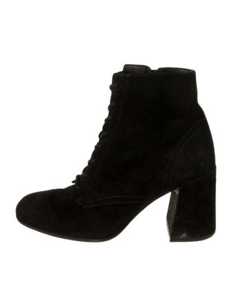 Vince Suede Lace-Up Boots