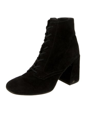 Vince Suede Lace-Up Boots