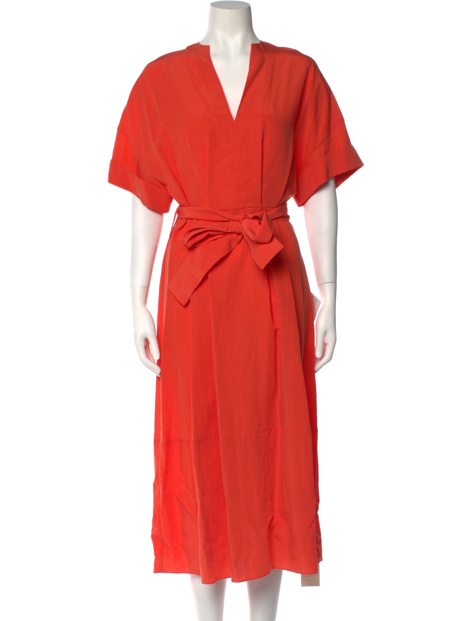 Vince V-Neck Long Dress