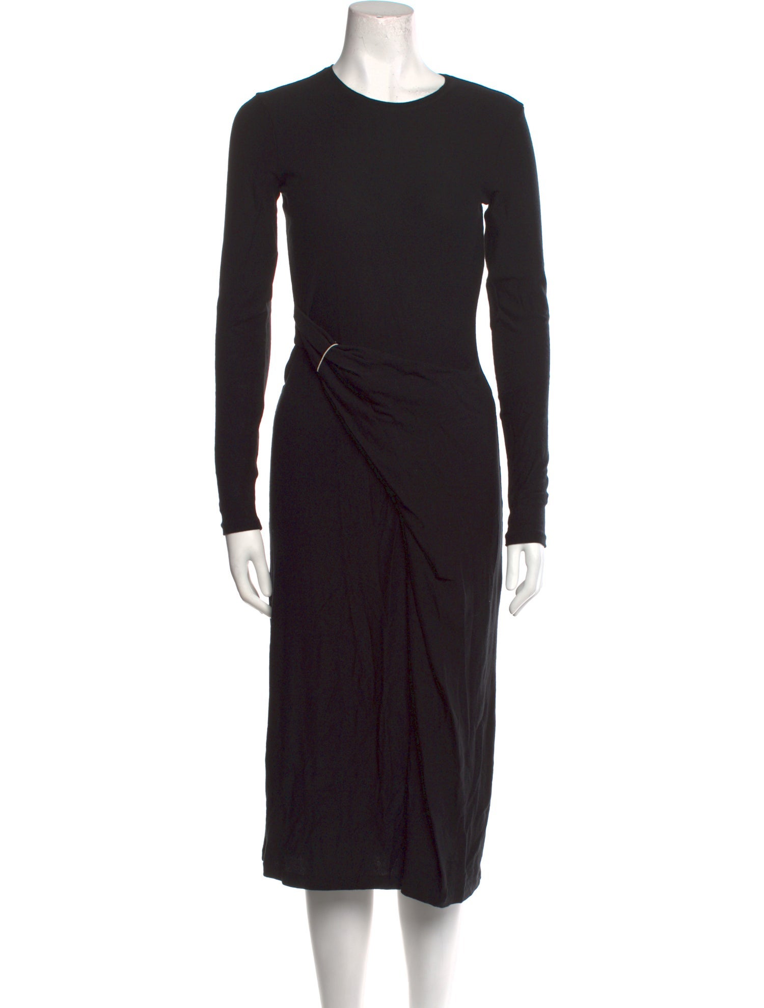 Vince Crew Neck Midi Length Dress