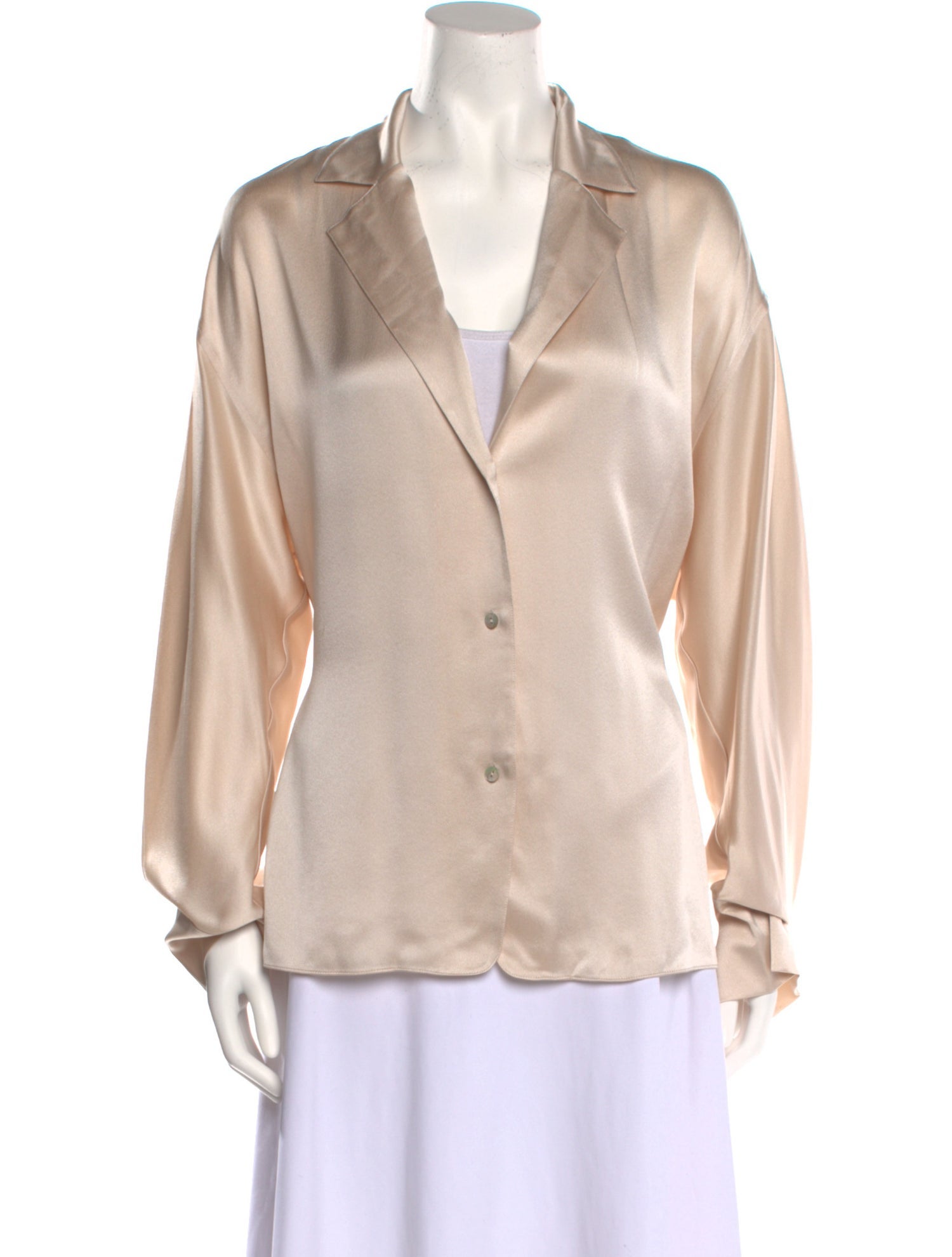 Vince Silk Long Sleeve Blouse w/ Tags