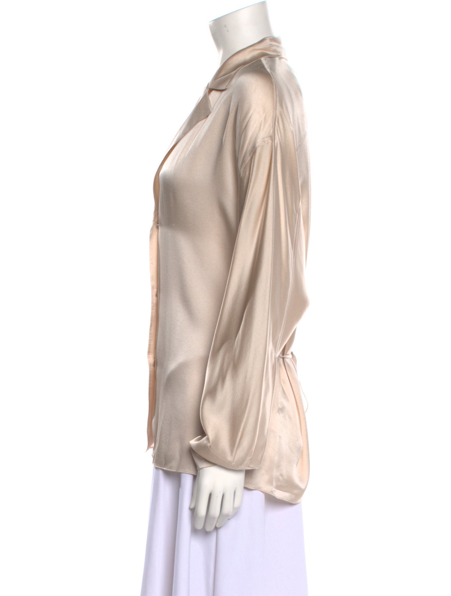 Vince Silk Long Sleeve Blouse w/ Tags