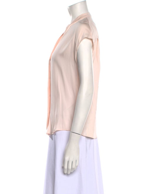 Vince Silk V-Neck Blouse