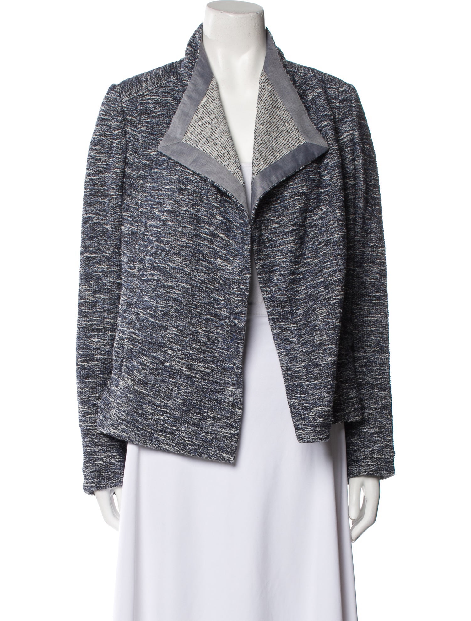 Vince Tweed Pattern Sweater