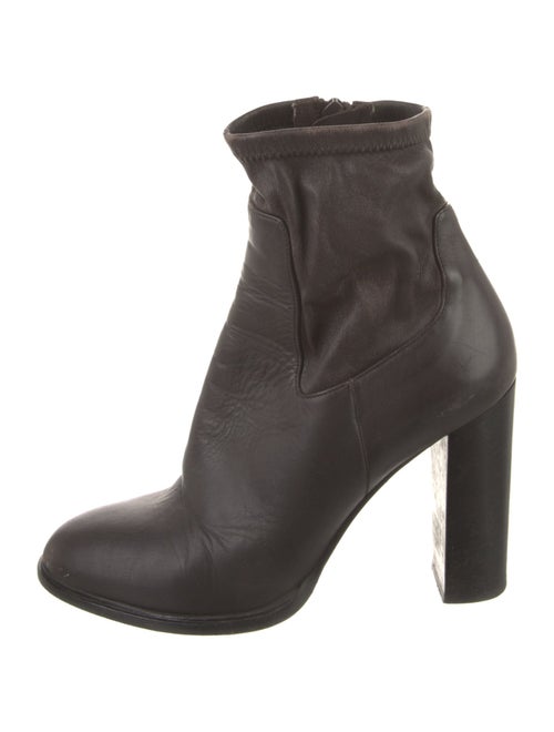 Vince Leather Sock Boots