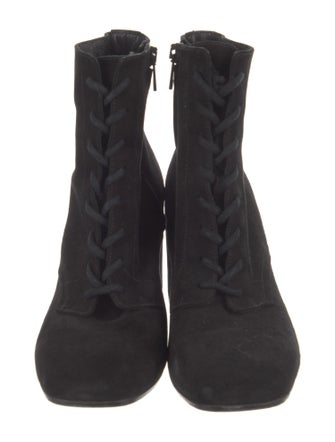 Vince Suede Lace-Up Boots