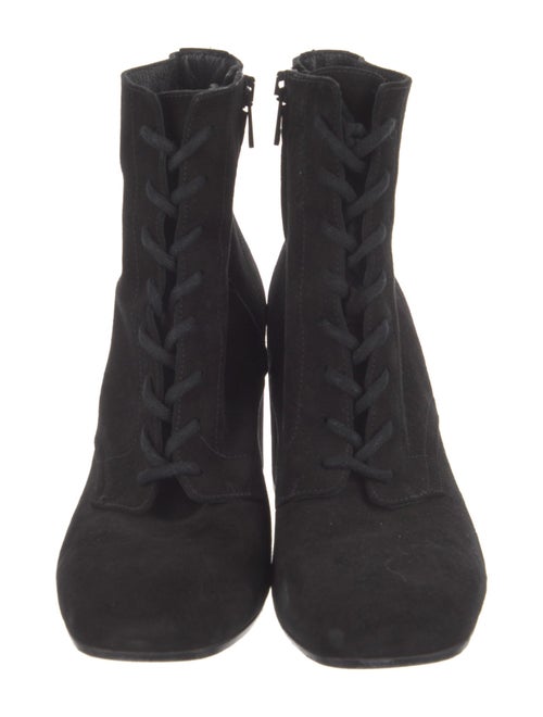 Vince Suede Lace-Up Boots
