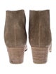Vince Suede Animal Print Sock Boots