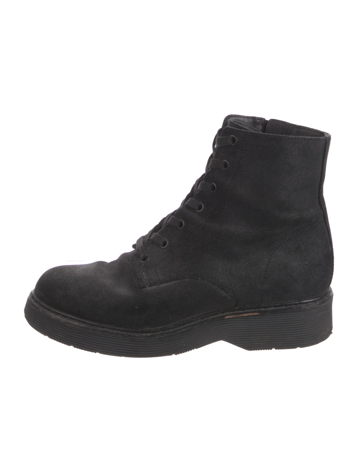 Vince Suede Combat Boots