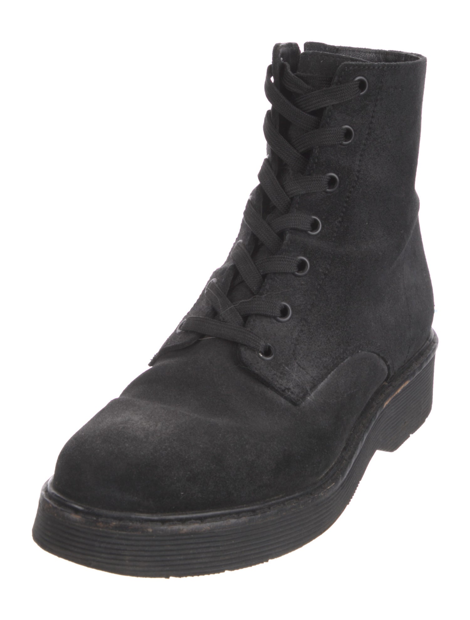 Vince Suede Combat Boots