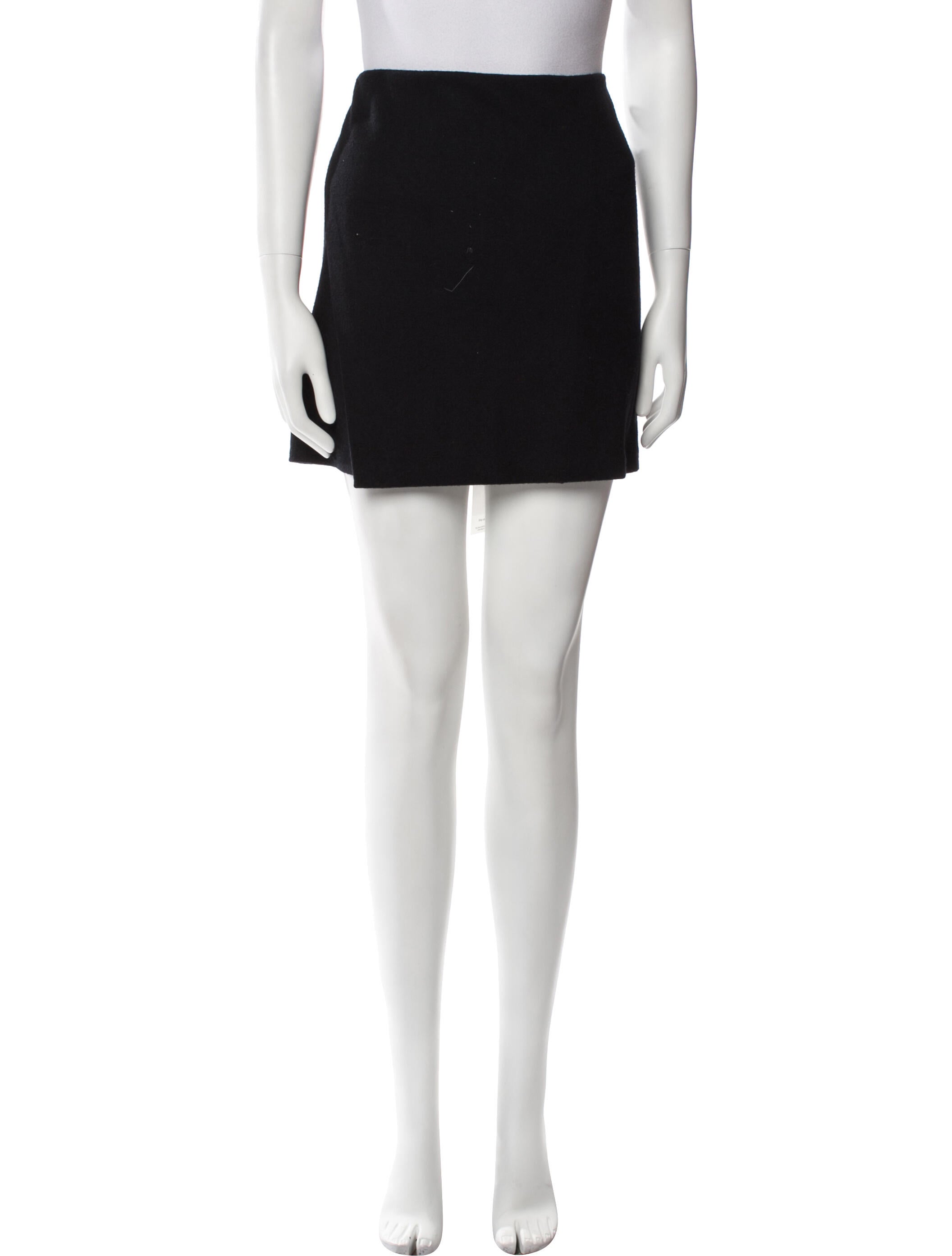 Vince Wool Mini Skirt