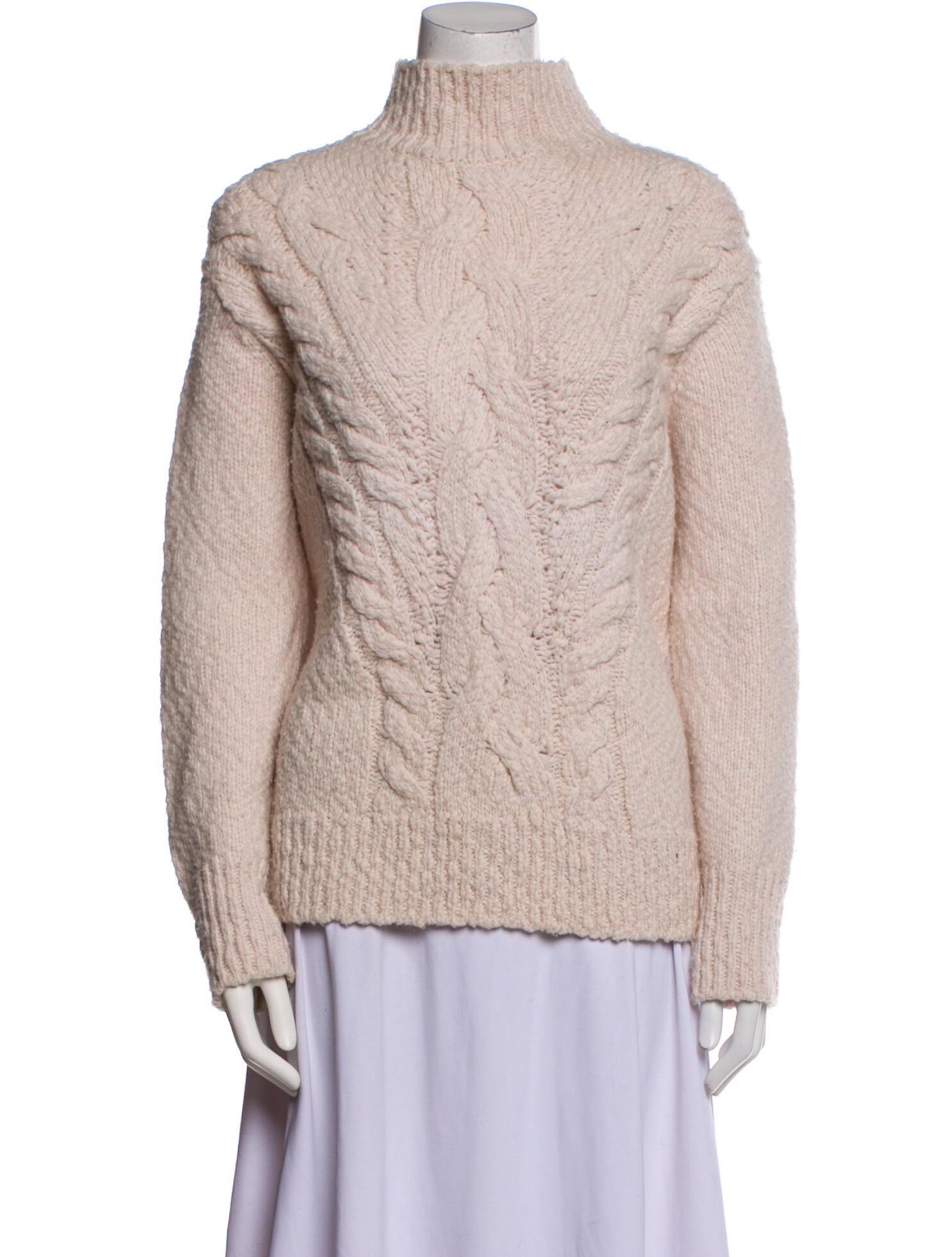 Vince Wool Mock Neck Sweater