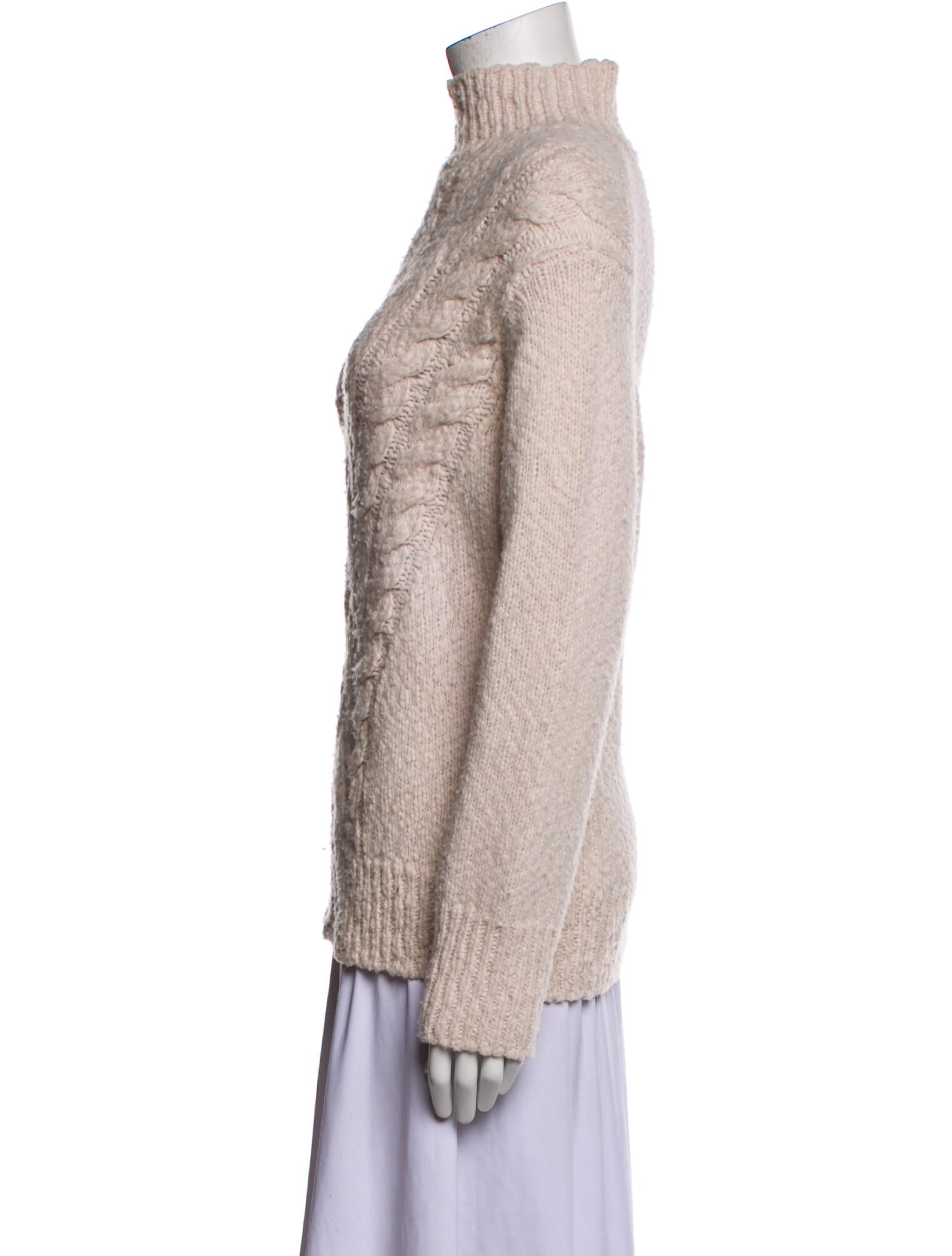 Vince Wool Mock Neck Sweater