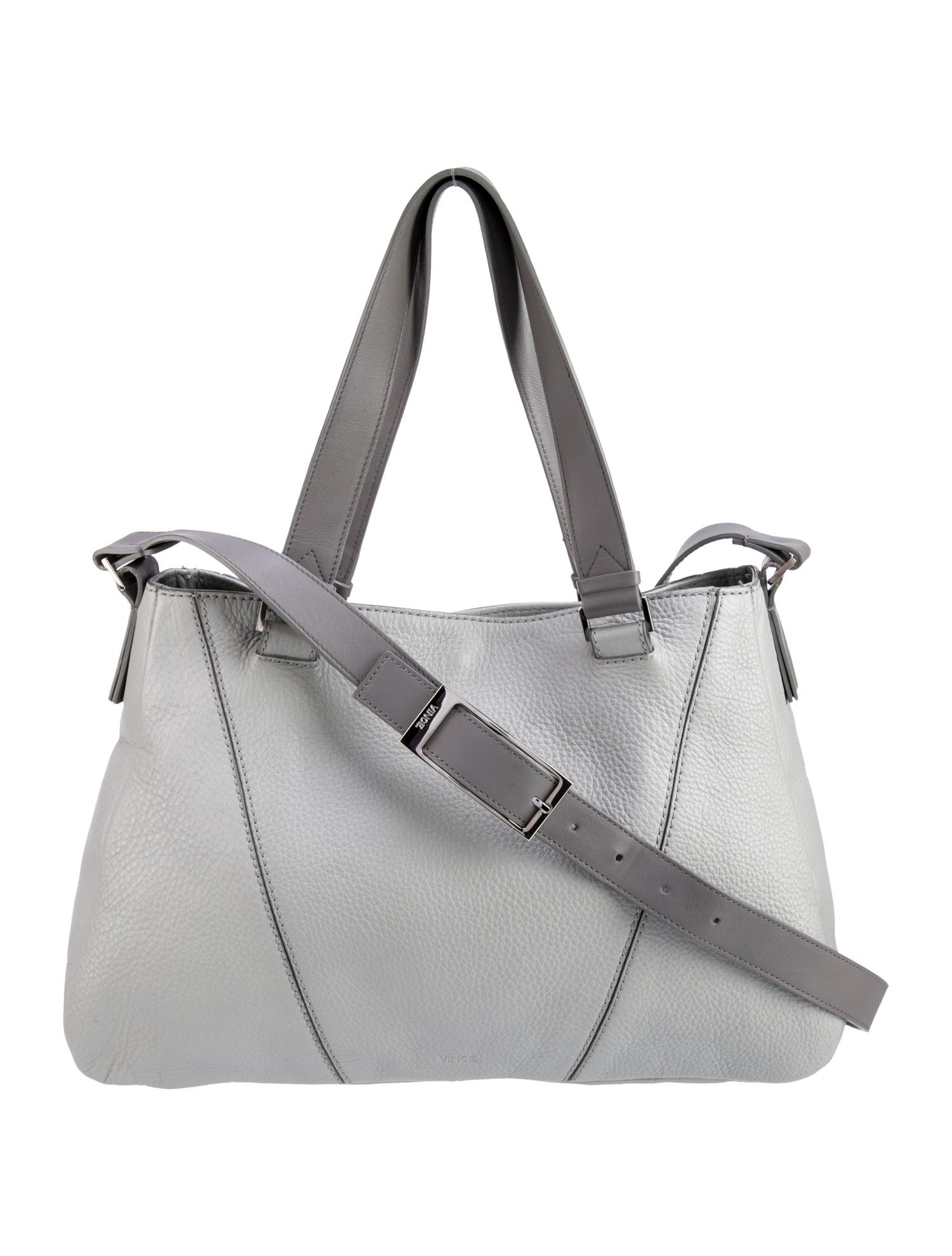 Vince Leather Top Handle Bag