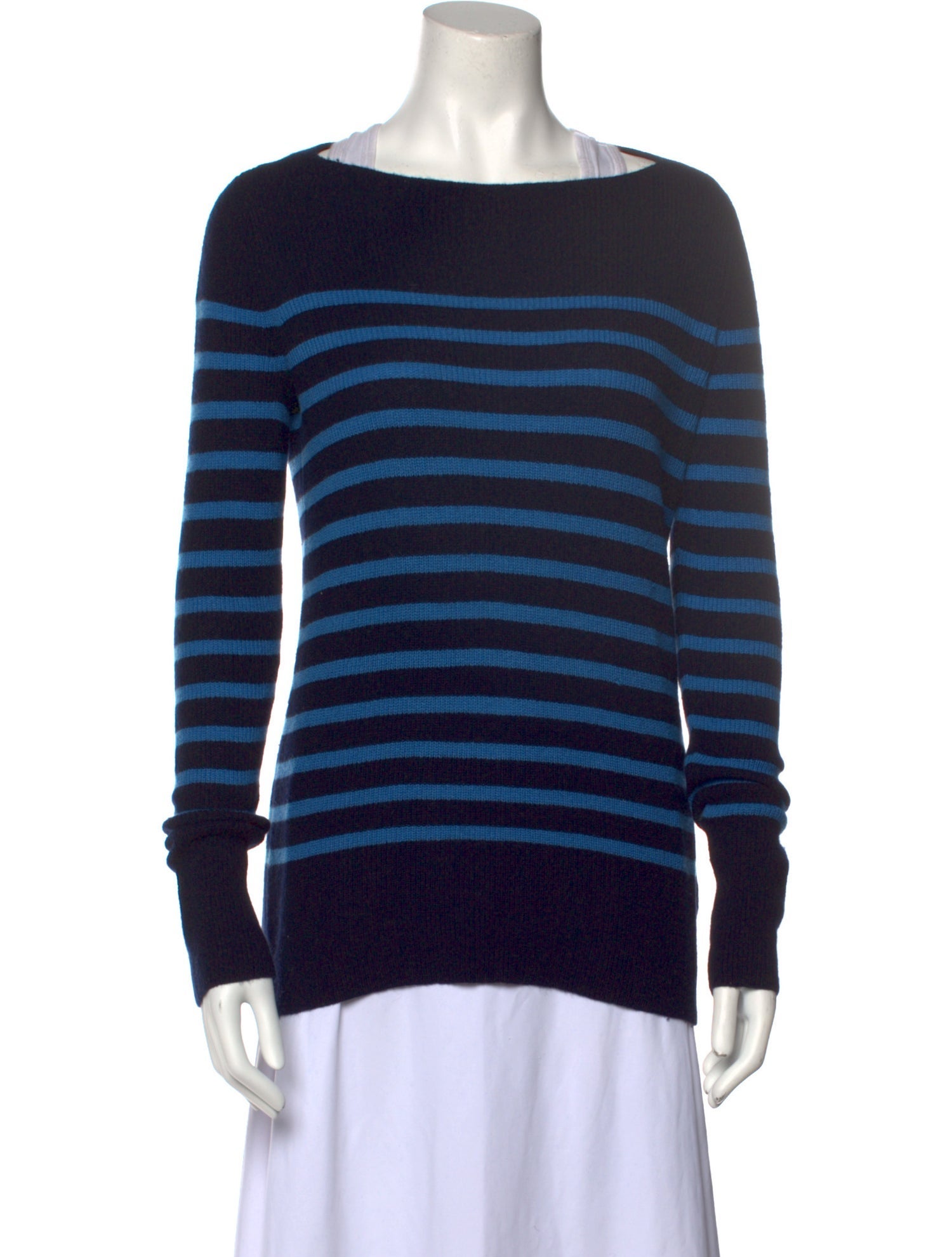 Vince Cashmere Striped Sweater