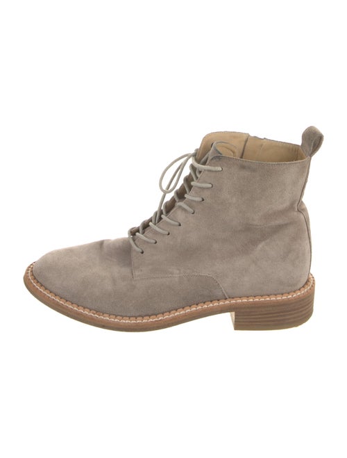 Vince Suede Combat Boots