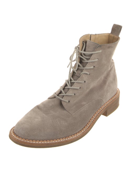 Vince Suede Combat Boots