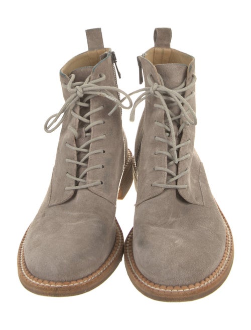 Vince Suede Combat Boots
