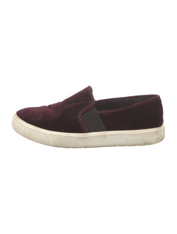 Vince Flats Velvet Colorblock Pattern Loafers 6