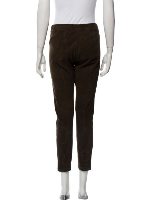 Vince Lamb Leather Skinny Leg Pants