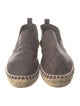 Vince Leather Whipstitch Trim Espadrilles