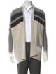 Vince Wool Striped Cardigan