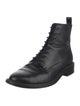 Vince Leather Combat Boots