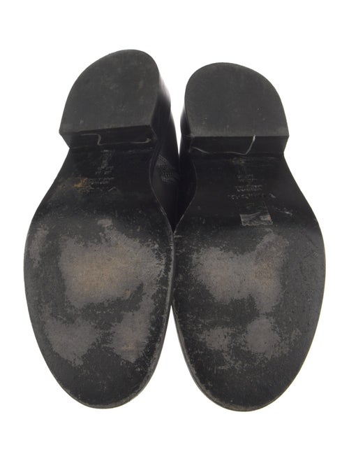 Vince Leather Combat Boots